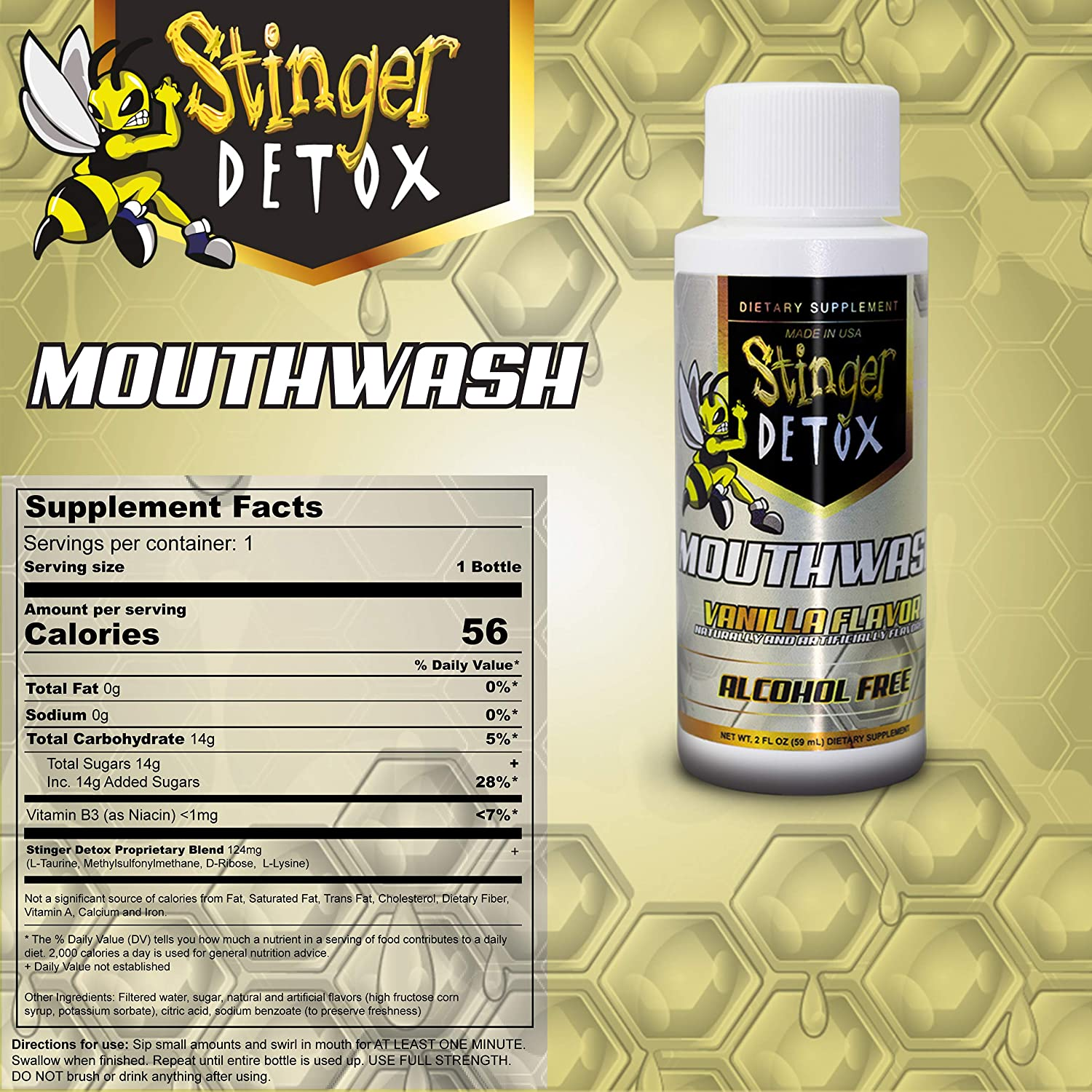 This Stinger Mouthwash is another popular choice. 